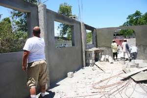 Construction on five permanent classrooms on-going