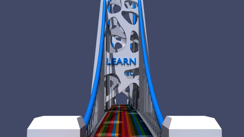 Sneak-Peak of Rendering of the Changemaker Bridge