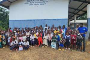 Students learning about environmental conservation