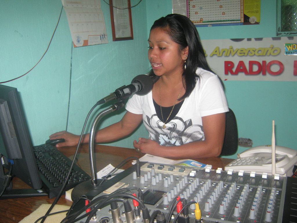 Rosy, a Volunteer at Radio Ixchel