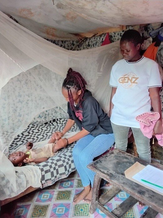 Homebased therapy visit - Kenya