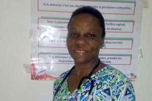 Marie delivered 6 babies the night of theHurricane