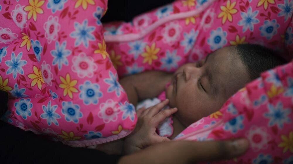 Ruchika's newborn