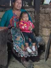 Azucena in Dona Lidia's Lap