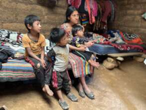 Maria and three of her children