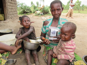 An impoverished Congolese mother, life is a hard