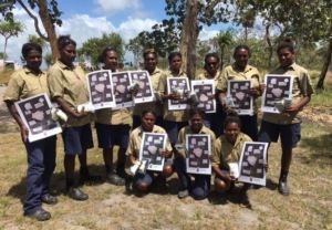11 female community rangers trained to use kits