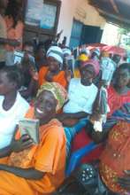 Women receive birthing kits Kameke, Eastern Uganda