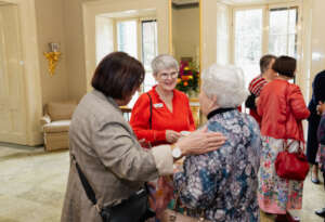 The morning tea reception at Government House