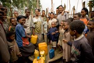 Ethiopia, community around the Well project