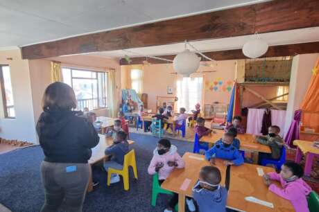 Keep 50 children safe in an African township