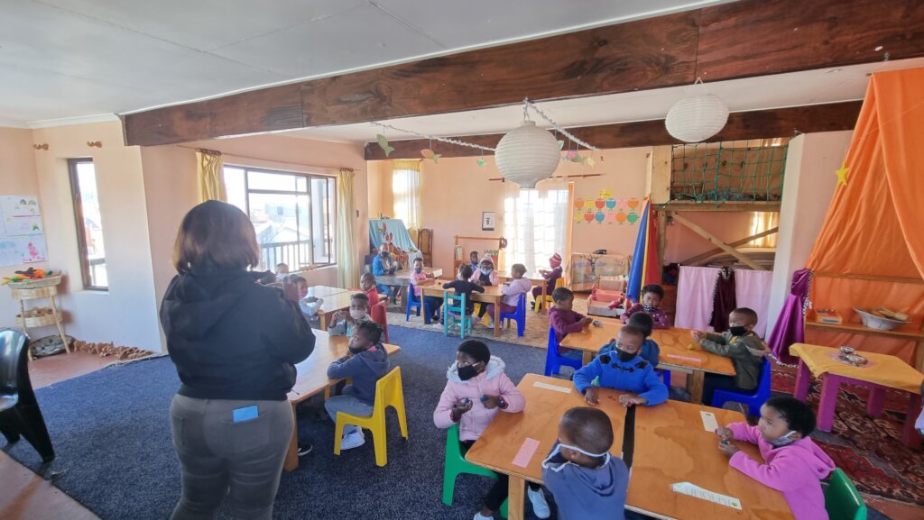 Keep 50 children safe in an African township