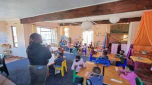 Keep 50 children safe in an African township