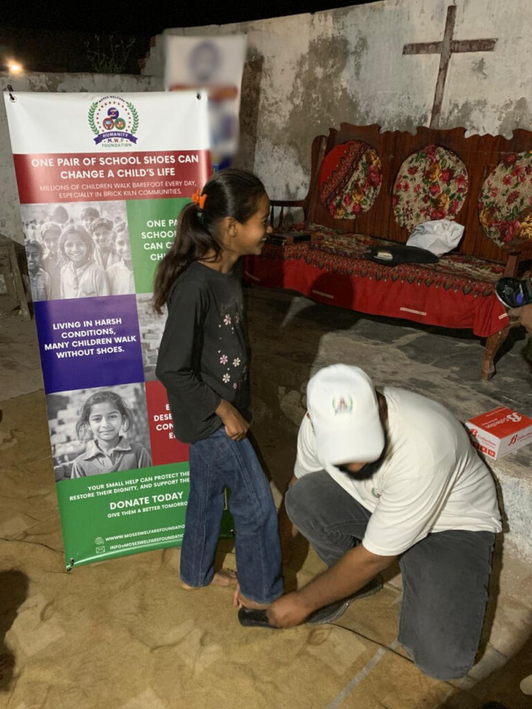 "One Pair of Shoes Can Change a Child's Life"