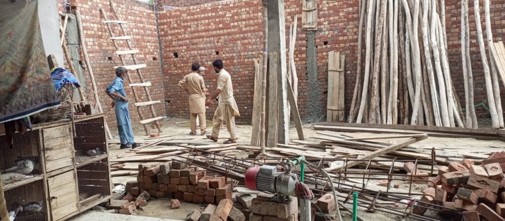 Complete construction of School &Vocational Inst.