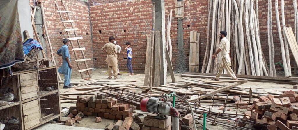 Complete construction of School &Vocational Inst.