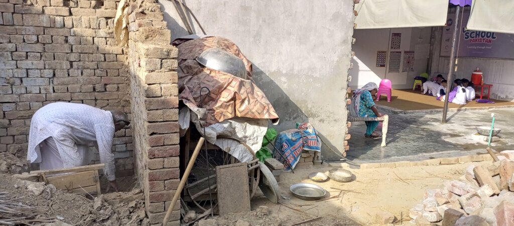 Complete construction of School &Vocational Inst.
