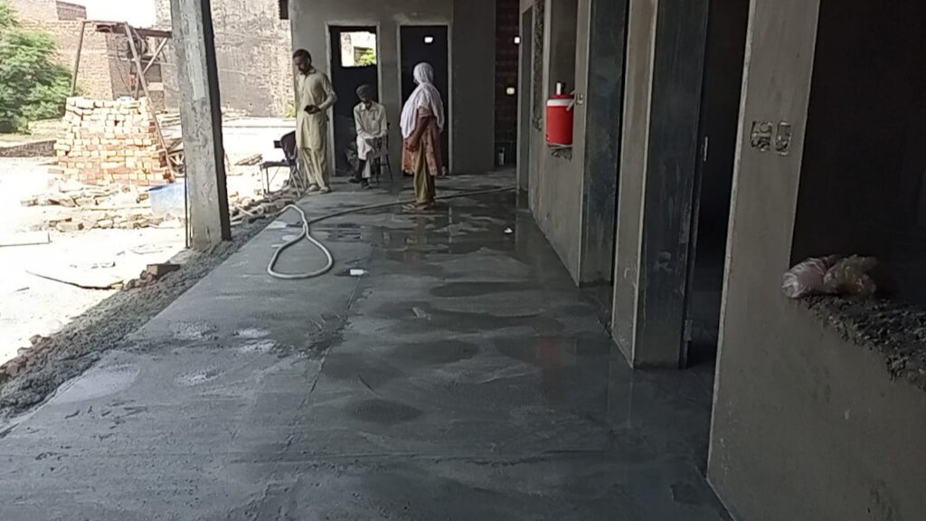 Complete construction of School &Vocational Inst.