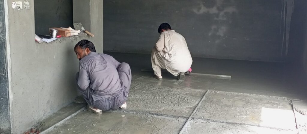 Complete construction of School &Vocational Inst.