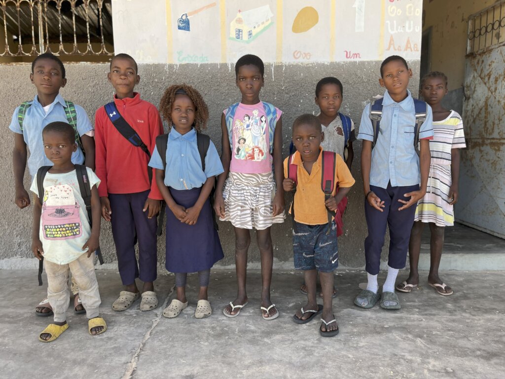 Santorini Mozambique Footprints -Chigamane School