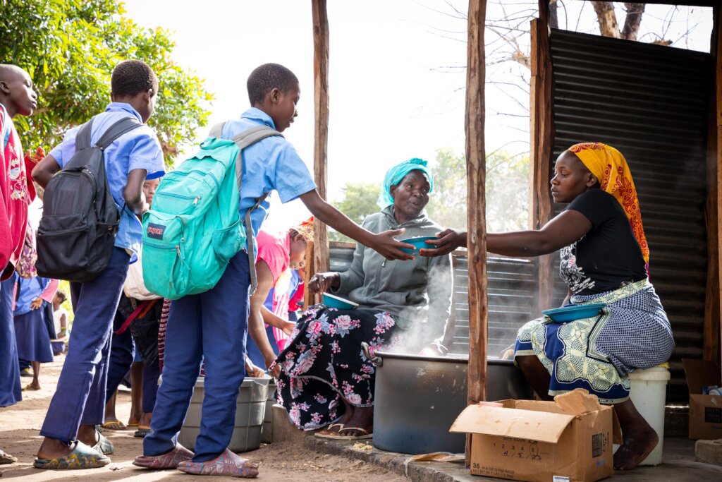 Santorini Mozambique Footprints -Chigamane School