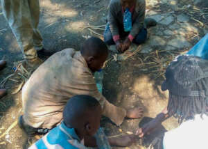 Rafiki Mtaani Feeding Program in Town