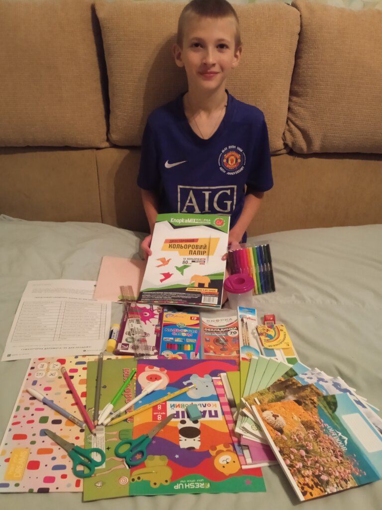 Help Ukrainian children get ready for school!