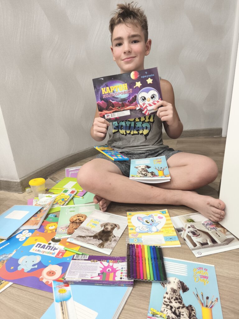 Help Ukrainian children get ready for school!