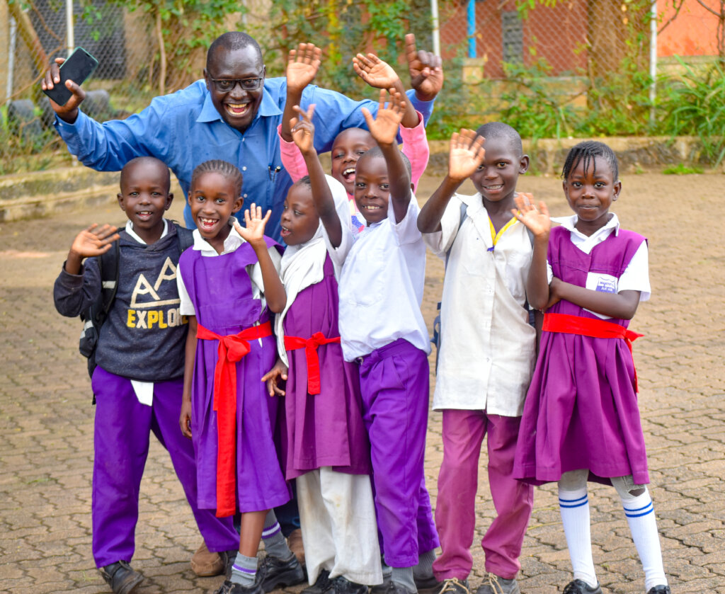 Learners of Manyatta Arab Primary School