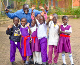 Learners of Manyatta Arab Primary School