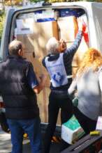 Inviting aid to the community