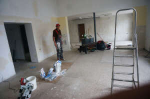Renovation rendering and painting