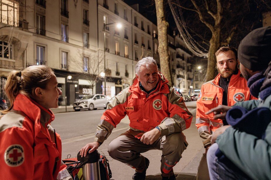 Support Croix-Rouge francaise (French Red Cross)