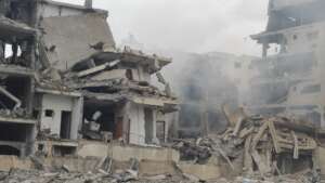 Homes destroyed in Gaza (2023)