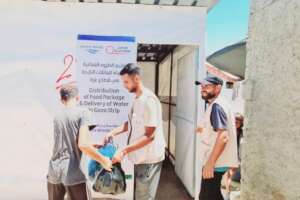 Peace Winds food and water delivery