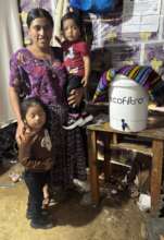 A family in the Chamil community