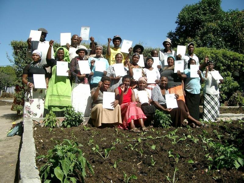 Trainees get certificates in Basic Agriculture