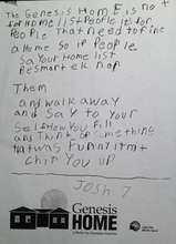 Josh's Letter
