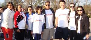 The Eye Center Team at The Great Human Race