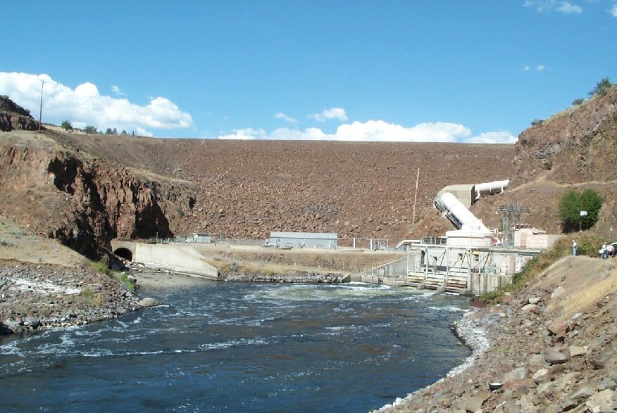 Iron Gate Dam, one of the four Klamath dams
