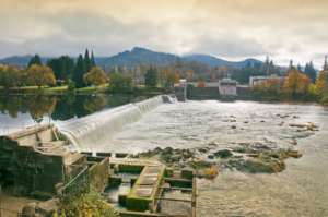 Winchester Dam on the North Umpqua River