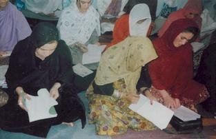 Literacy Classes: An Investment in Afghan Women