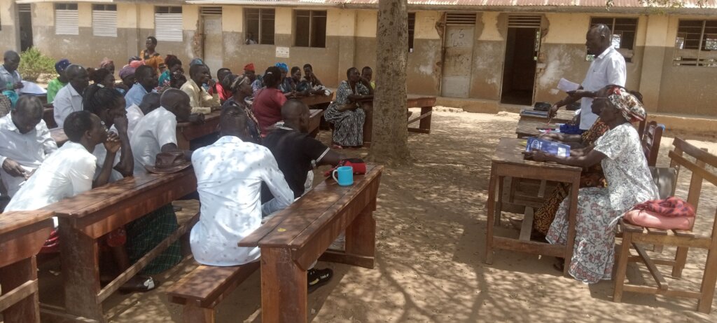 Engagement meeting with parents Menstrual hygiene