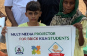 Multimedia Projector for Brick Kiln Children's EDU