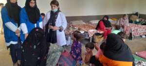 GTO Doctors Visiting Flood Camps for Treatment