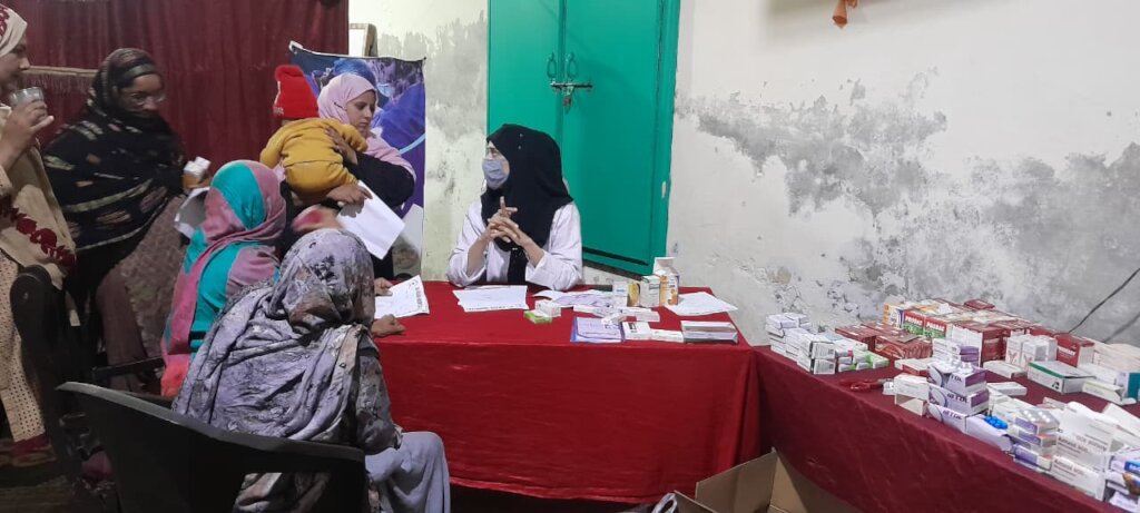 Medical Camp for Female at Bhassarpura Kasur