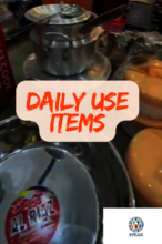 Utensils and Daily use items
