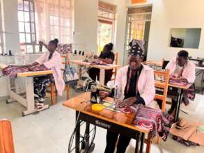 Tailoring Session for Young Mothers at Safe Space