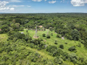 Aerial view of Horizontes' entrance