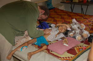 Ye How suffering from TB and AIDS in 2006